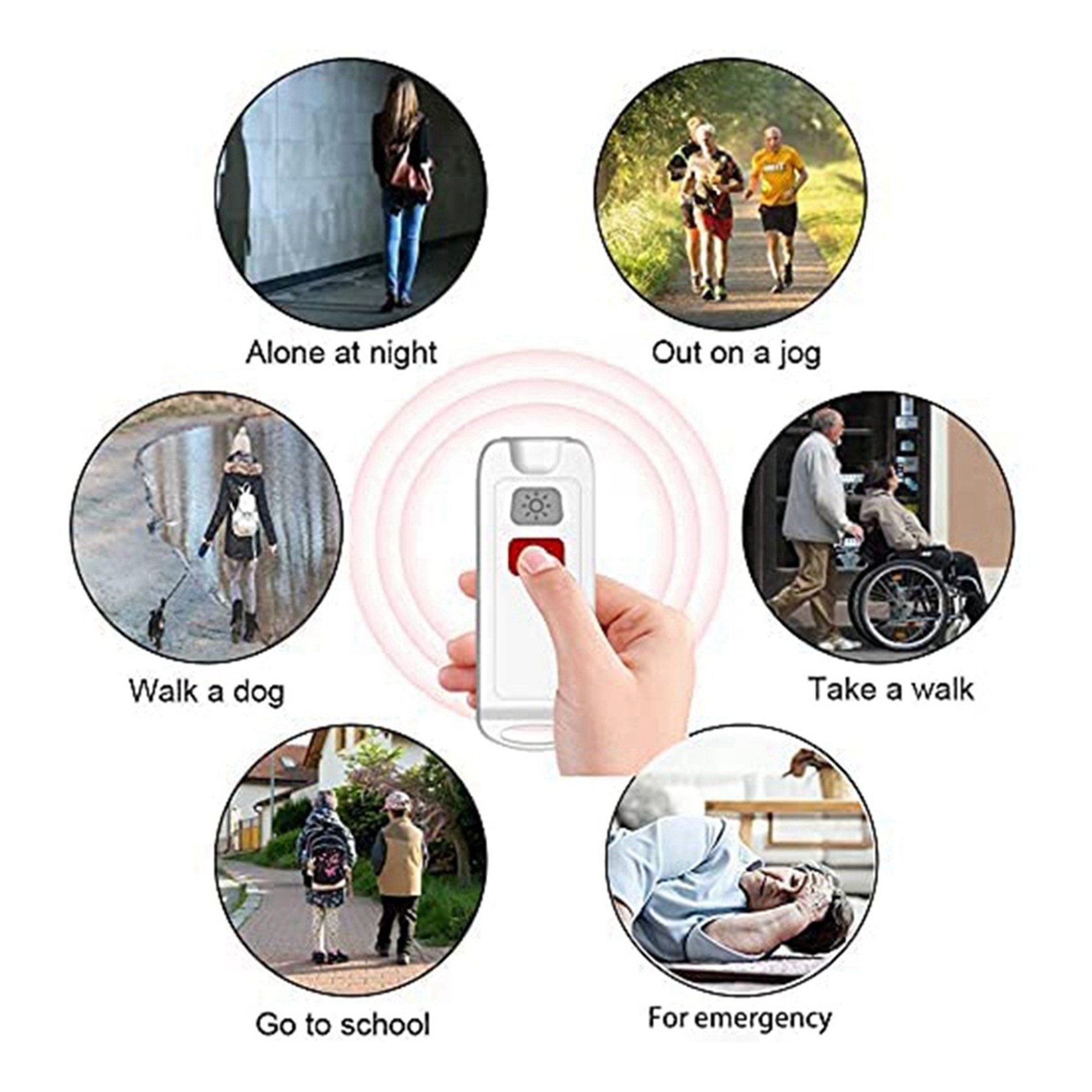 Alarme personnelle FULL-2X, al - Personal Alarm Keychain avis et prix