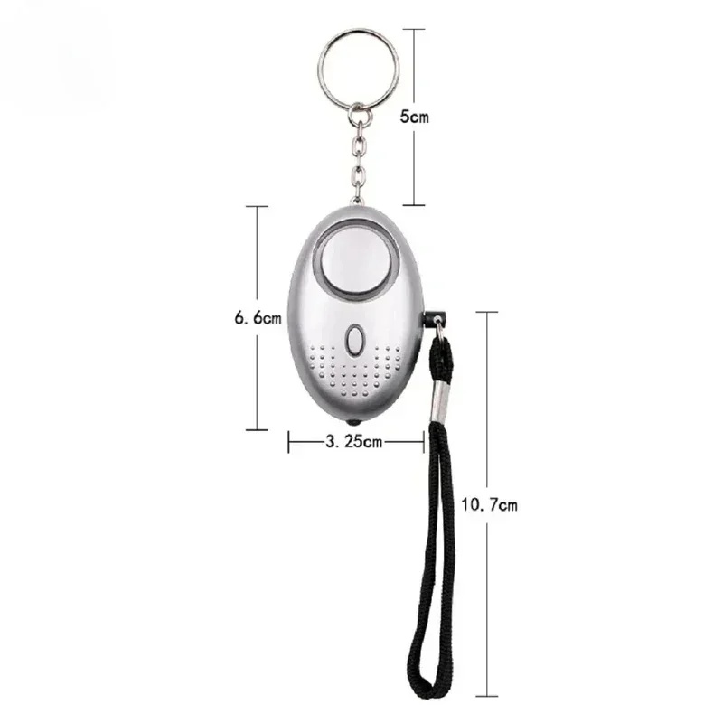 1/2 pièces Alarme d'autodéfens - Personal Alarm Keychain avis et prix