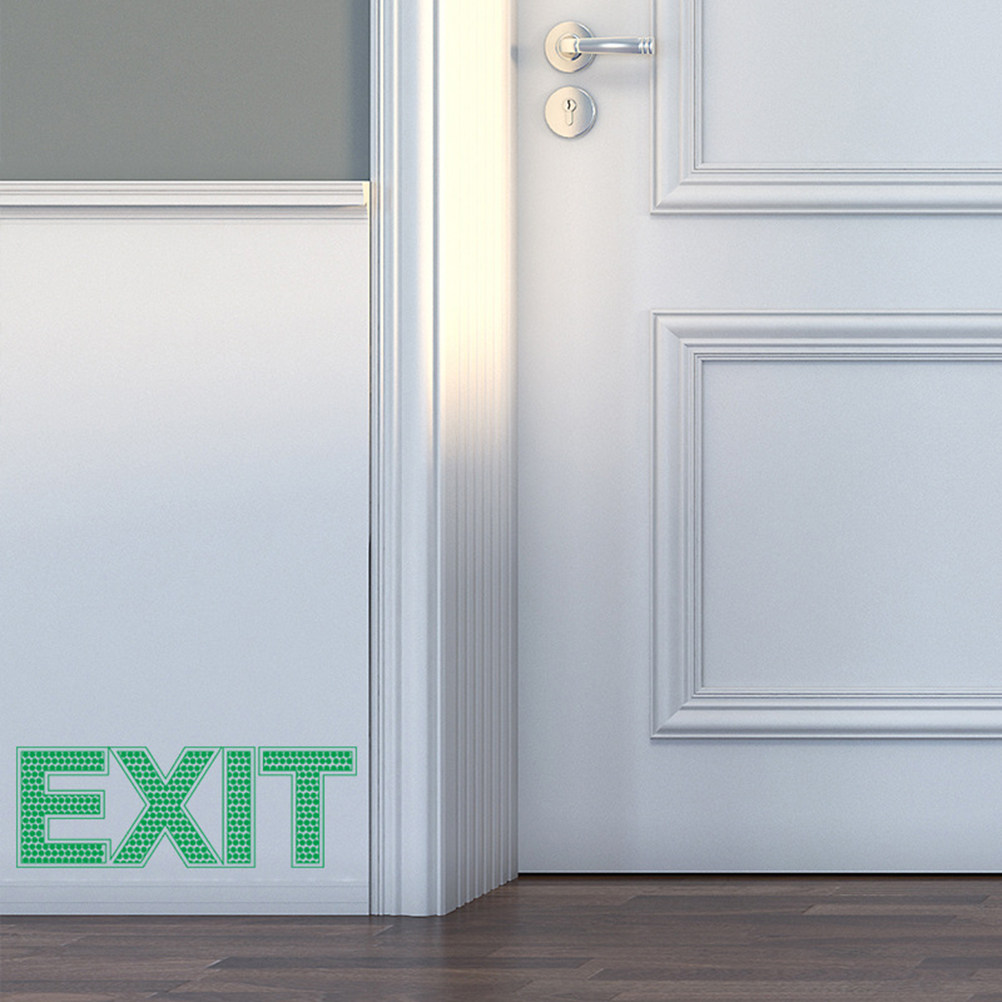 Autocollant mural de sortie lu - Emergency Exit Sign avis et prix